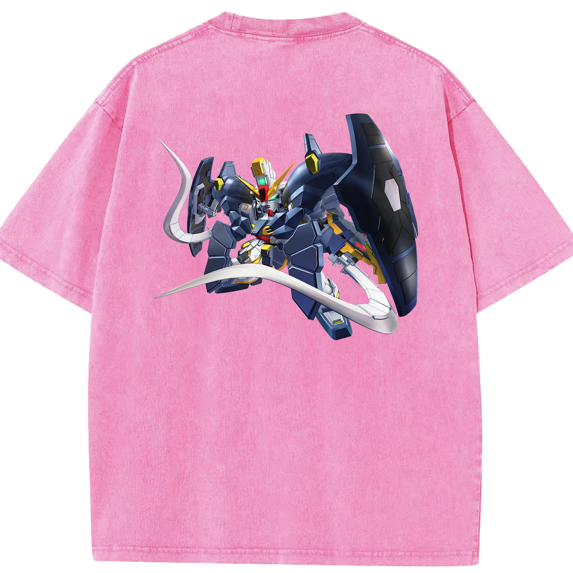 （画像用） 機動戦士ガンダム Mobile Suit Gundam 綿100% ヴィンテージ風 半袖Tシャツ（背面プリント）